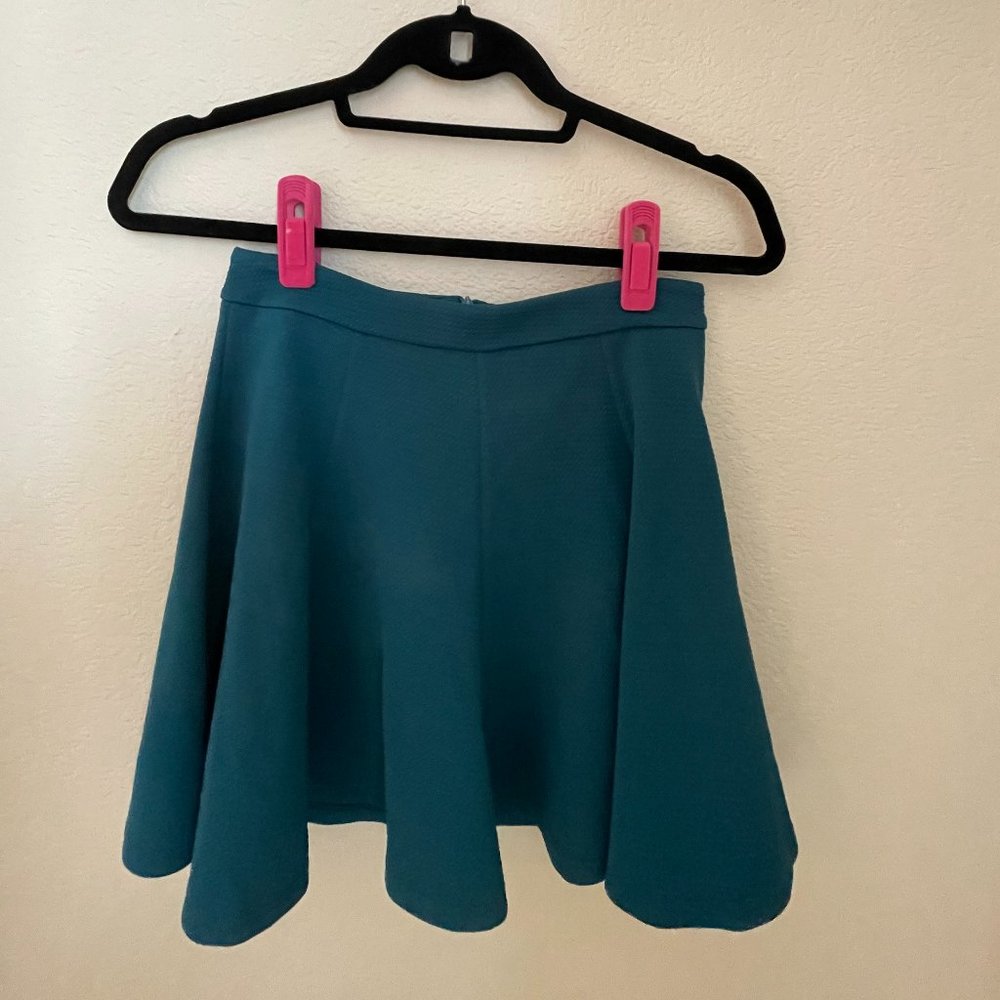 Lush Teal Skirt